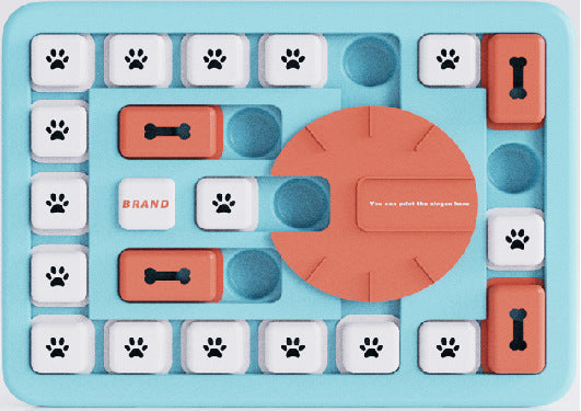🧩🔊 Gioco Puzzle Interattivo Sonoro per Cani - Allena l'Intelligenza e Rallenta il Pasto!