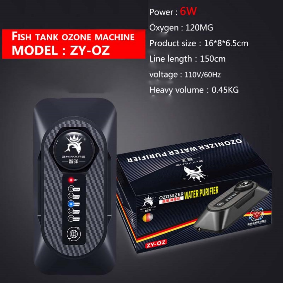 ⚡🦠 Generatore di Ozono (O3) per Acquario e Laghetto - Il Purificatore Definitivo!