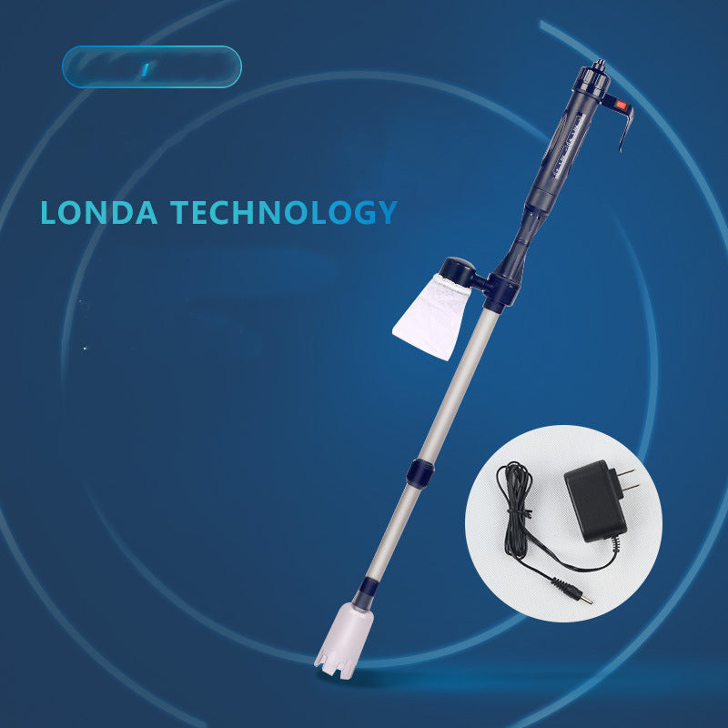 🐠💧 Aspira rifiuti Elettrico per Acquario - Sifone Veloce per Pulizia e Cambio Acqua!