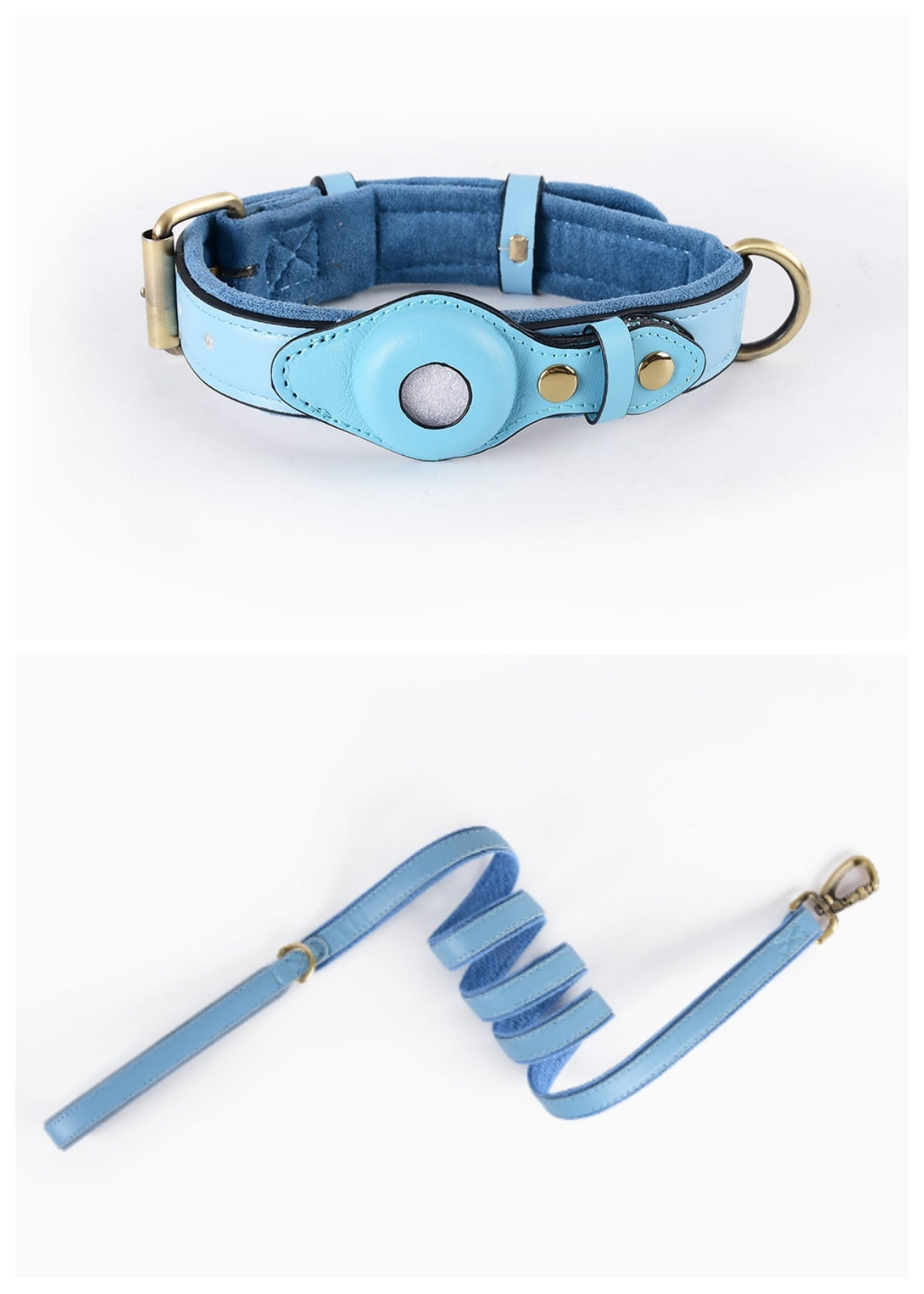 🛡️🐕 Collare Premium per Cani con Scomparto Protettivo per Tracker e AirTag