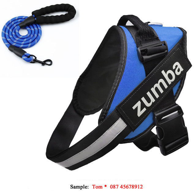 Pettorina Personalizzabile"ActiveDog" No-Pull: Controllo Assoluto, Design Ergonomico e Zero Tirate 🐕💪