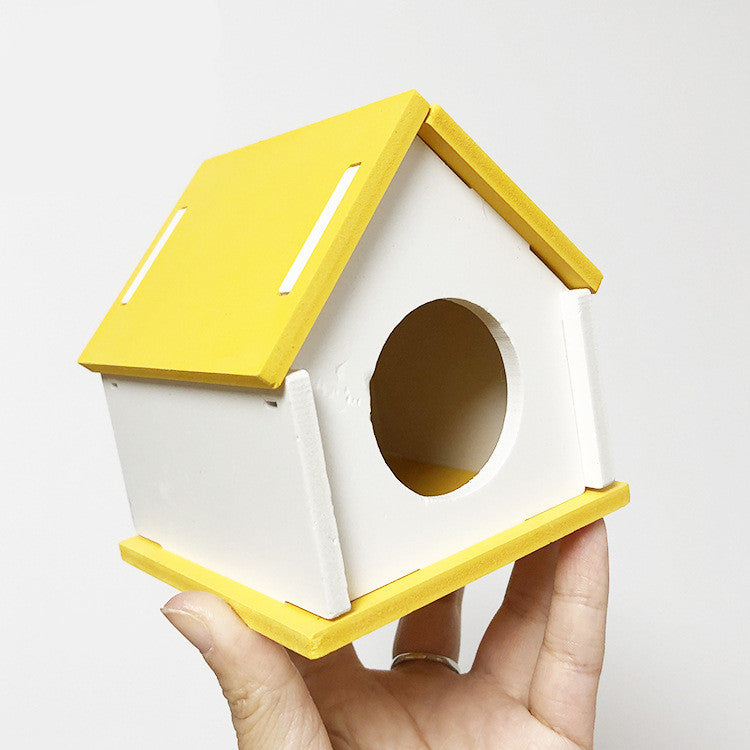 Casetta Rifugio "Rainbow": Design Colorato, Riposo Sicuro e Zero Stress 🌈🐹