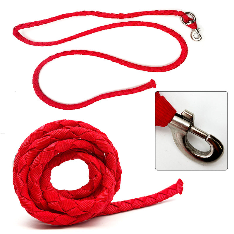 🐴🔗 Set Completo Capezza e Longhina Coordinata in Nylon - Resistenza e Stile in Scuderia