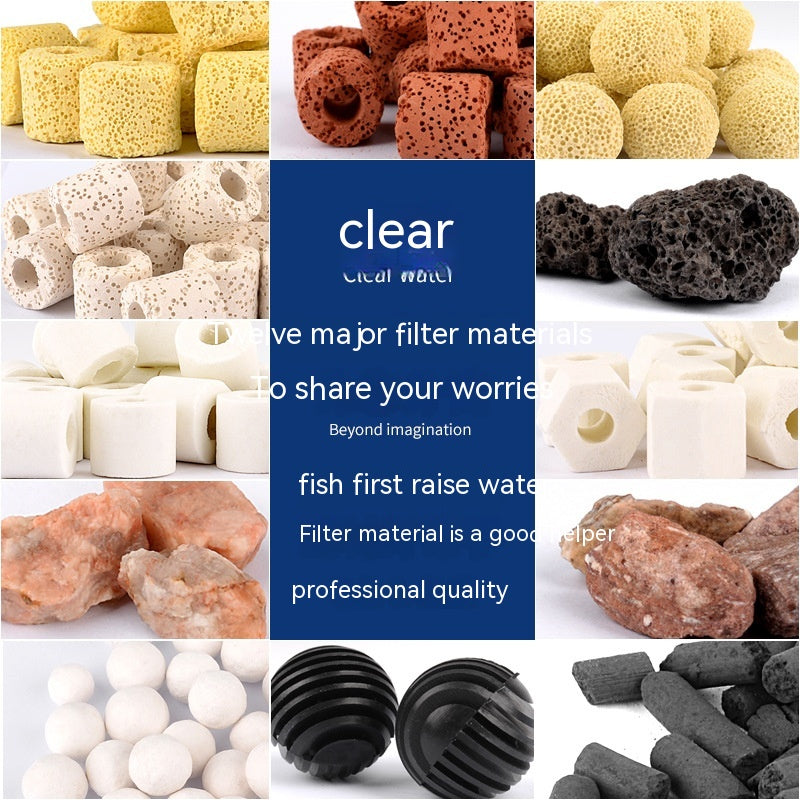 💧🛡️ Mix Materiale Filtrante Biologico Supremo per Acquario (Cannolicchi & Bio-Ring)