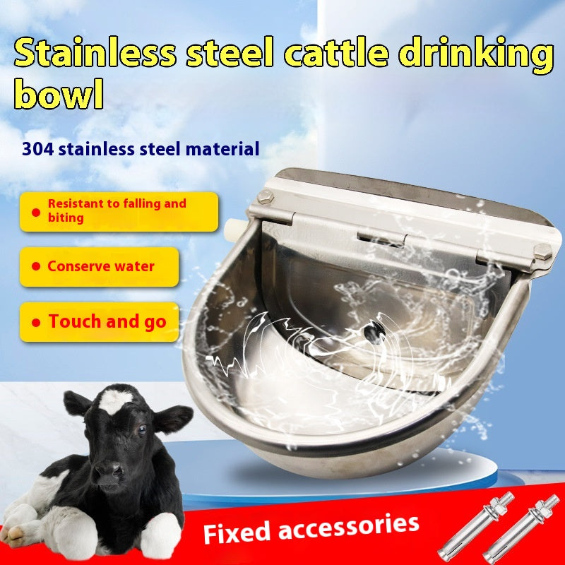 🐴💧 Abbeveratoio Automatico in Acciaio Inox con Galleggiante - Acqua Sempre Fresca!