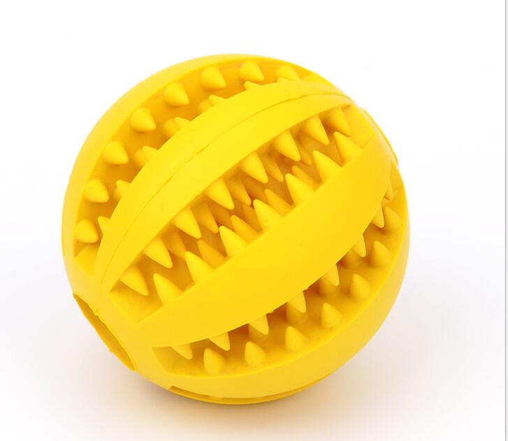 🎾🦷 Pallina Dispenser Snack Pulisci-Denti in Gomma - Divertimento al Sapore di Menta!