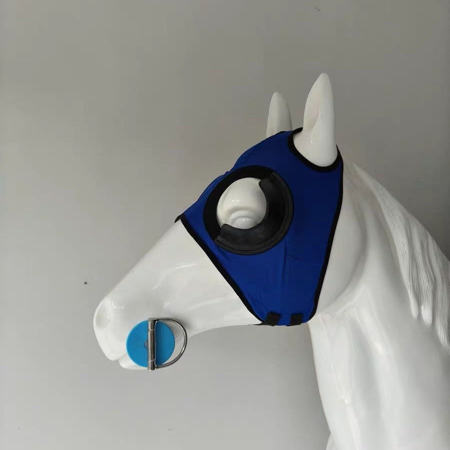 🐴🌬️ Maschera Protettiva Viso Cavallo - Scudo Totale Anti-Vento, Anti-Insetti e Anti-Polvere!