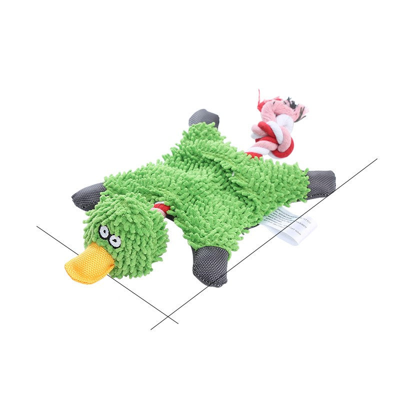 🐶🐴 Peluche Sonoro a Forma di Asinello in Velluto a Coste - Morbido, Sicuro e Pulisci-Denti!