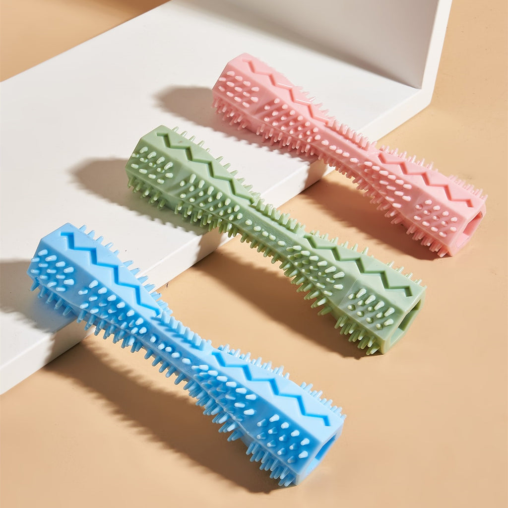 🦴🦷 Osso Masticabile Pulisci Denti in TPR - Gioco, Igiene Orale e Gengive Sane!