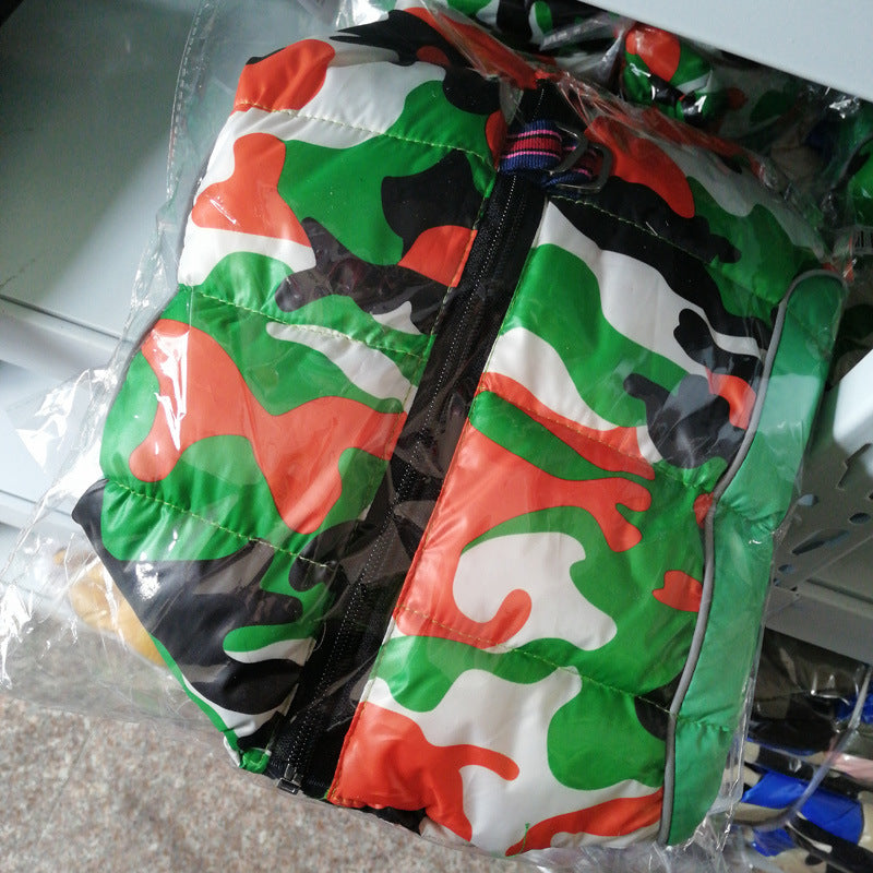 Piumino "CamoFit" con Zip Superiore: Stile Urban, Calore Estremo e Zero Stress 🧥⚡