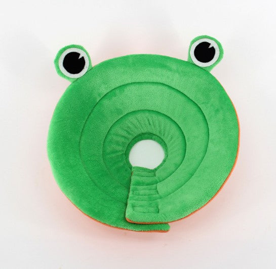 🐸🐾 Collare Protettivo Morbido a Tema Animali - Convalescenza Comoda e Simpatica! Cani e Gatti