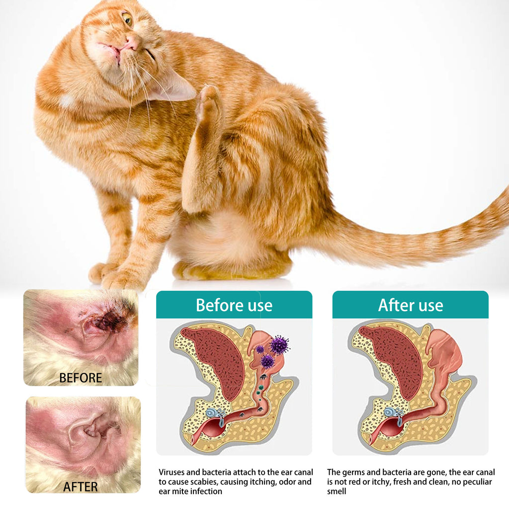Salviette Igenizzanti a Cappuccio – Pulizia Orecchie per Cani e Gatti