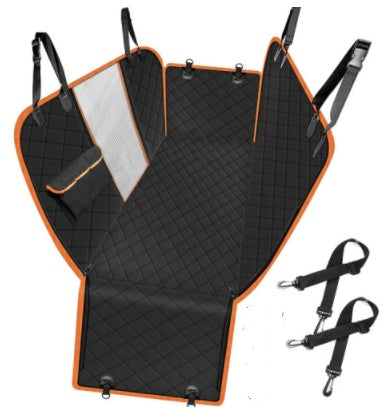 Telo Coprisedile Auto "TravelDog" ad Amaca: Viaggi Rilassati e Sedili Sempre Puliti 🚗🐾