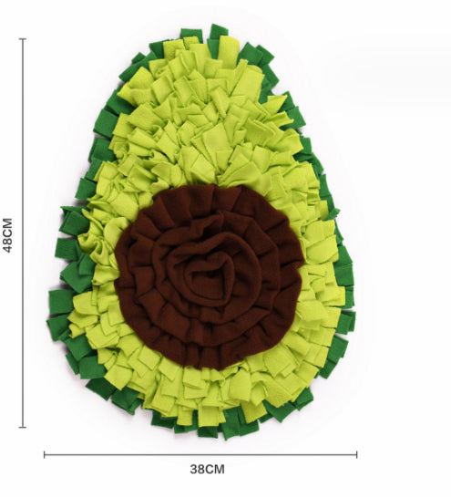 🥑🐶 Tappetino Olfattivo " Snuffle Mat" per Cani - Allena il Fiuto e Sconfiggi la Noia!