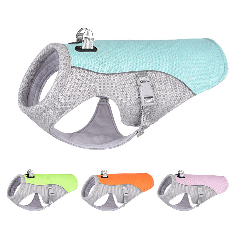 ☀️❄️ Gilet Rinfrescante Estivo per Cani - Passeggiate Fresche e Protette!
