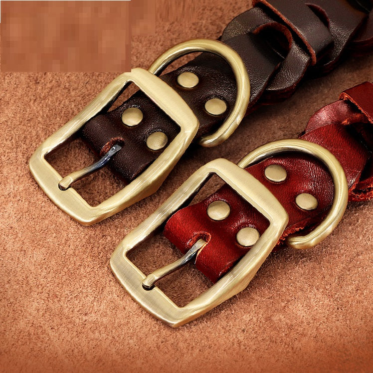 Collare Premium in Ecopelle: Stile Classico, Morbidezza Estrema e Zero Sfregamenti 🤎🐾
