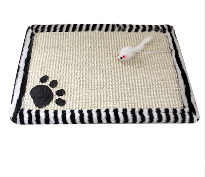🐱🐾 Tappetino Tiragraffi Orizzontale con Topolino Gioco - Salva i Tuoi Tappeti!