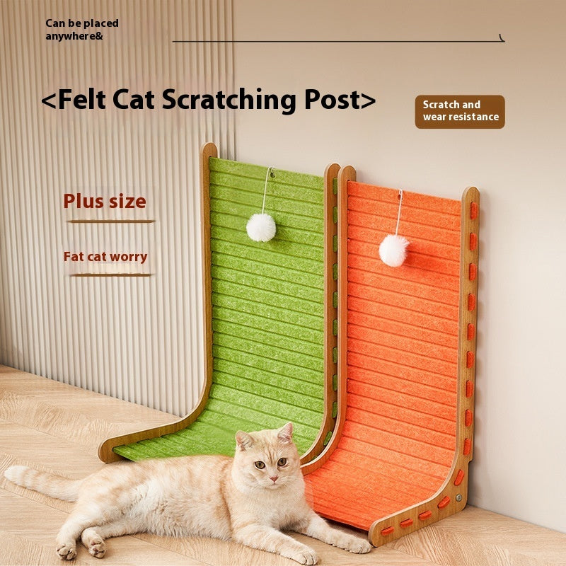 🐱📐 Tiragraffi Verticale ad Angolo a "L" - Protezione Totale per Muri e Divani!