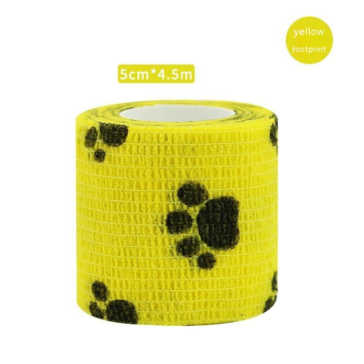 Benda Elastica Autoadesiva Protettiva per Zampe Cani e Gatti - Colorata