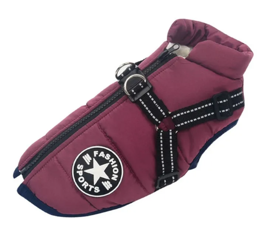 Giacca invernale calda per cani