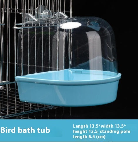 Bagnetto Esterno Splash-Proof: Igiene Perfetta, Acqua Pulita e Zero Schizzi 🐦💦