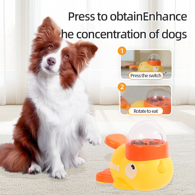 🦆🧩 Dispenser Cibo Interattivo "Papera Smart" - Premi per Avere la Pappa!