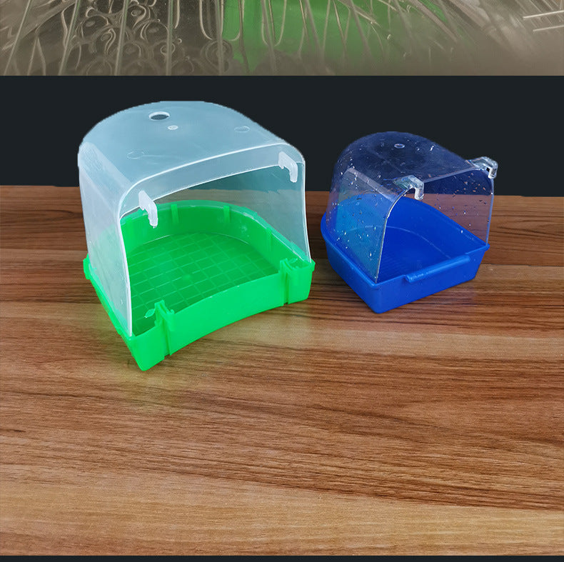 Bagnetto Esterno Splash-Proof: Igiene Perfetta, Acqua Pulita e Zero Schizzi 🐦💦