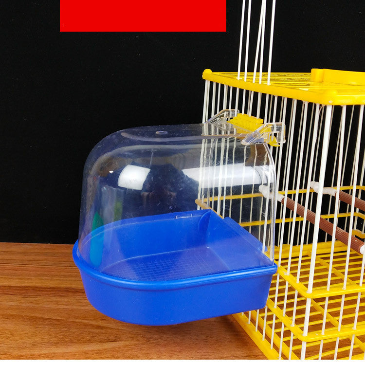 Bagnetto Esterno Splash-Proof: Igiene Perfetta, Acqua Pulita e Zero Schizzi 🐦💦