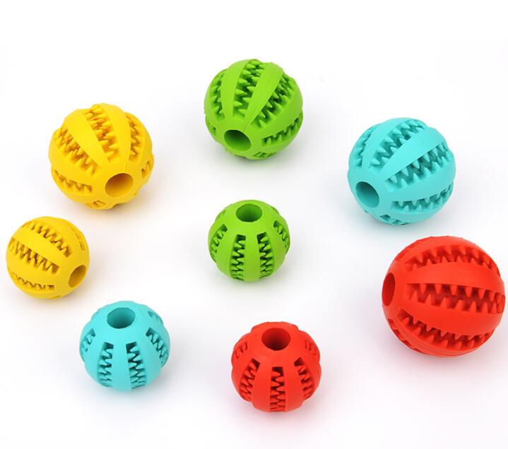 🎾🦷 Pallina Dispenser Snack Pulisci-Denti in Gomma - Divertimento al Sapore di Menta!