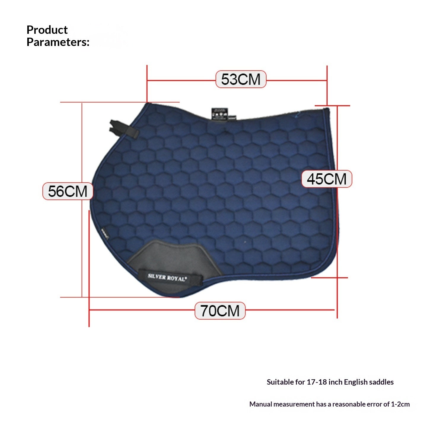 🐴✨ Sottosella Trapuntato Premium - Comfort Ammortizzante e Traspirazione Perfetta