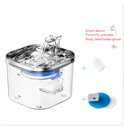 Fontana Automatica in Acciaio Inox: Acqua Sempre Fresca, Idratazione Sicura e Zero Batteri 💧🐈