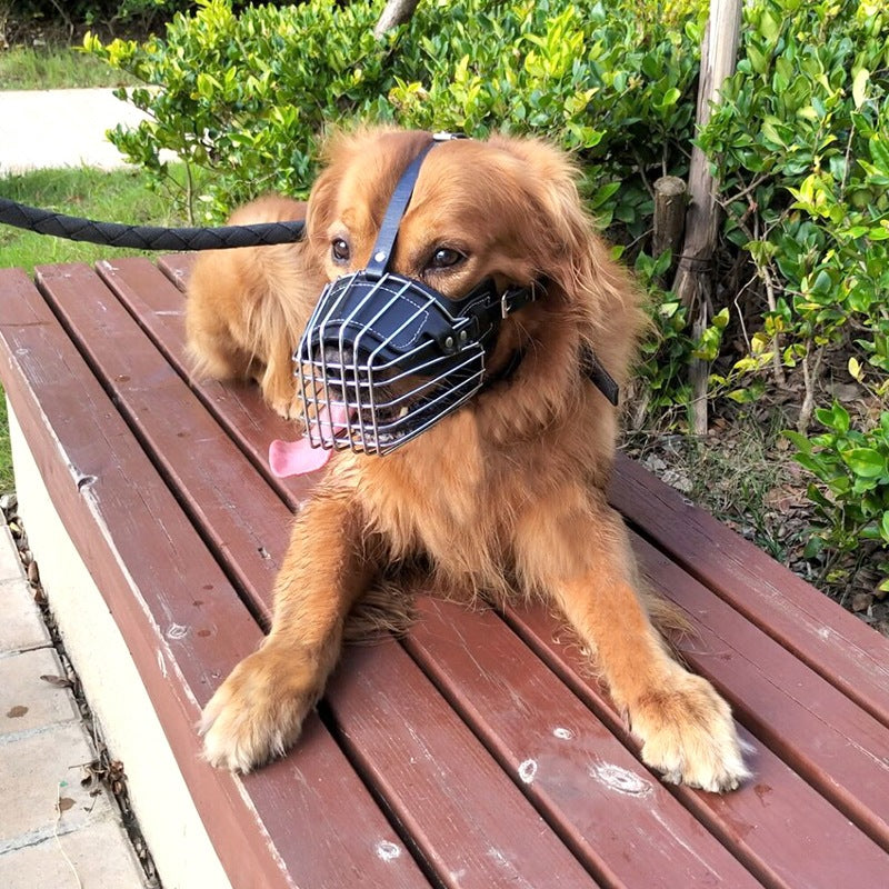 🛡️🐕 Museruola a Cestello in Gomma Morbida - Massima Sicurezza, Zero Costrizioni!
