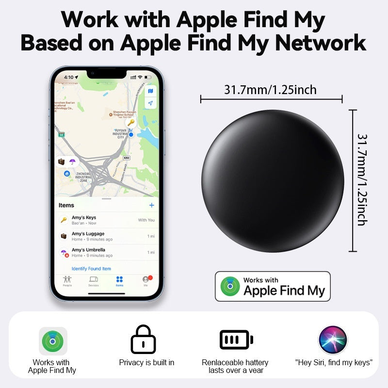 🍏📍 Smart Pet Tracker compatibile con Apple Find My- Zero Abbonamenti!