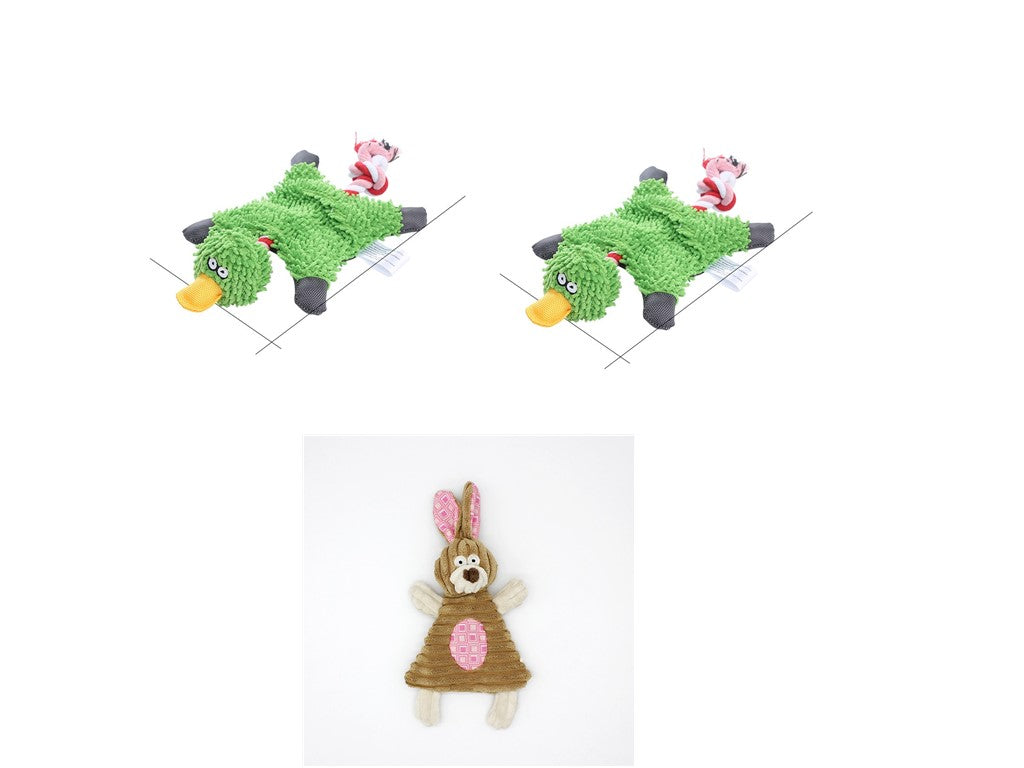 🐶🐴 Peluche Sonoro a Forma di Asinello in Velluto a Coste - Morbido, Sicuro e Pulisci-Denti!
