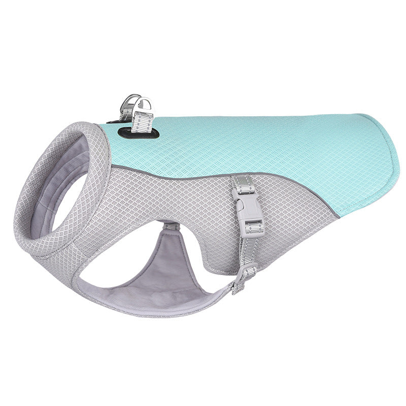 ☀️❄️ Gilet Rinfrescante Estivo per Cani - Passeggiate Fresche e Protette!