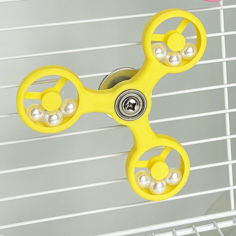 🦜🌪️ Mulino a Vento Rotante per Pappagalli - Gioco Interattivo Scaccia-Noia!