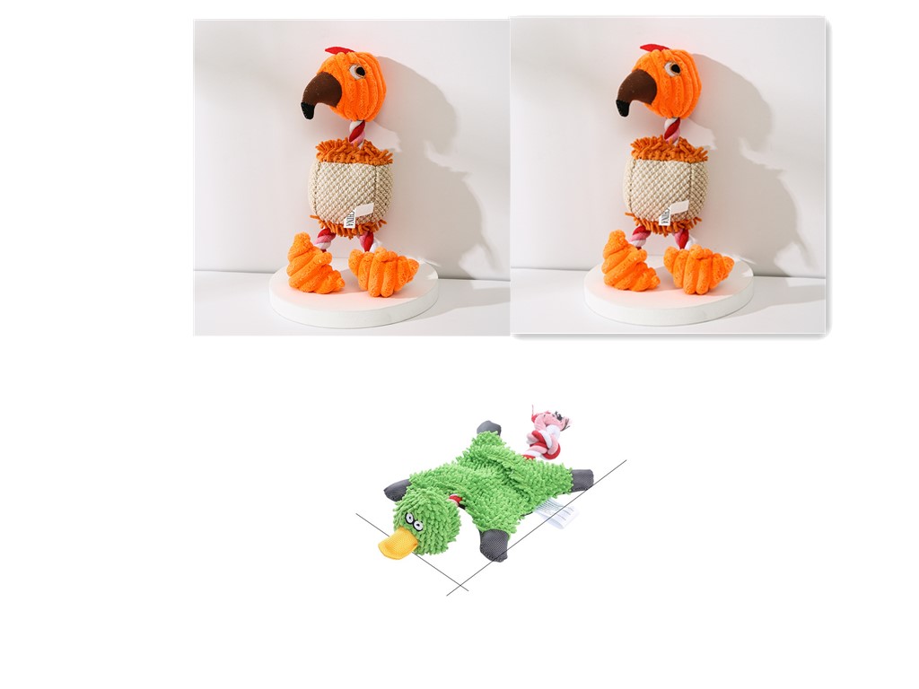 🐶🐴 Peluche Sonoro a Forma di Asinello in Velluto a Coste - Morbido, Sicuro e Pulisci-Denti!