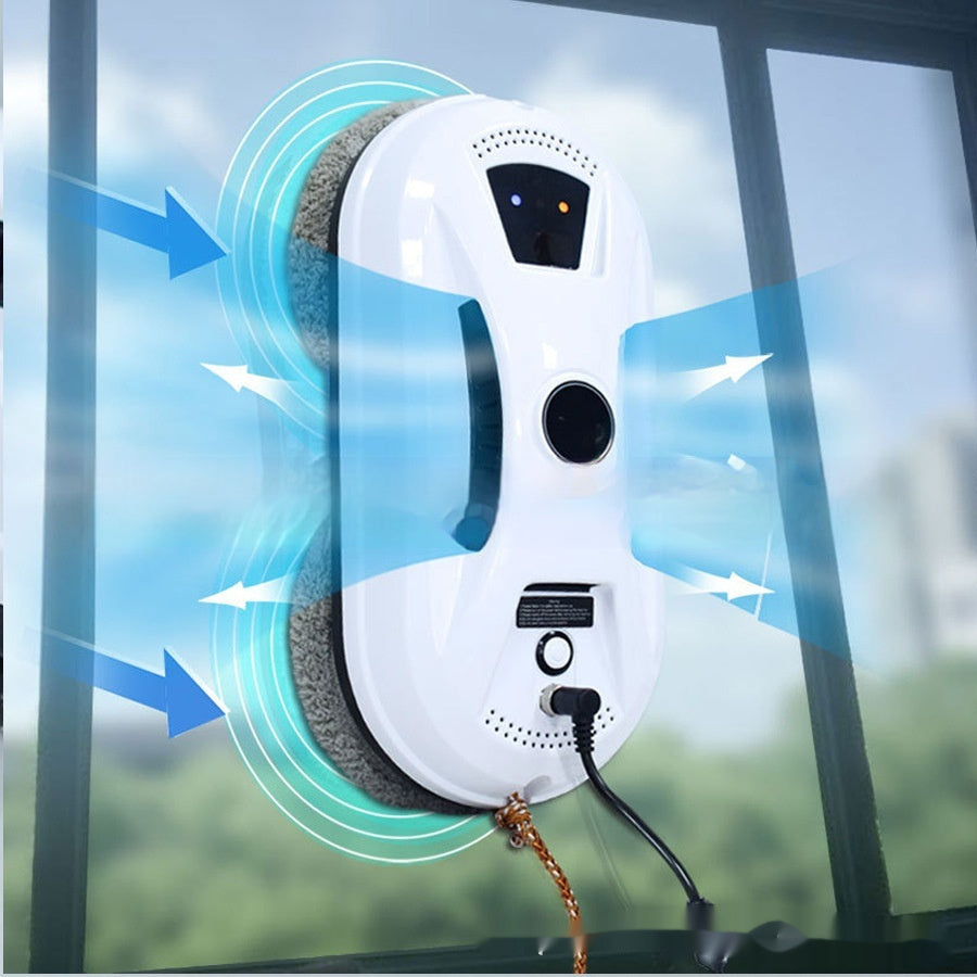 ✨🪟 Robot Lavavetri Automatico Smart - Addio Nasate e Sbavate sui Vetri!Anche per acquario.