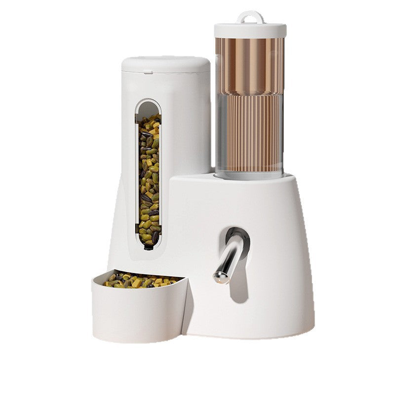 Dispenser Automatico 2-in-1: Pasti Sempre Freschi, Igiene Totale e Zero Sprechi 🐹💧