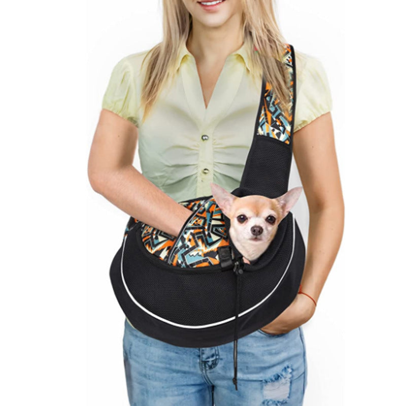 Tracolla Zaino per Cani e Gatti - Borsa Trasportino Traspirante e Sicura e Comodissima