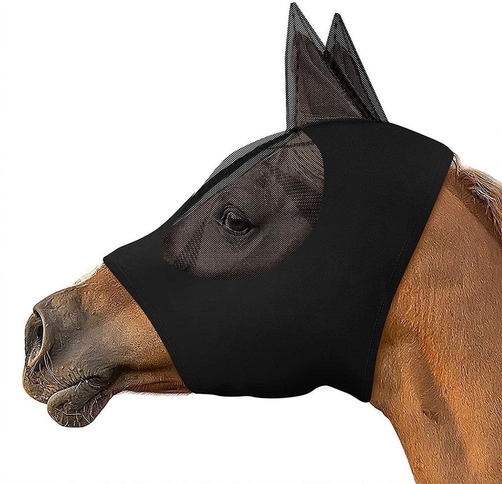 🐴🌬️ Maschera Protettiva Viso Cavallo - Scudo Totale Anti-Vento, Anti-Insetti e Anti-Polvere!