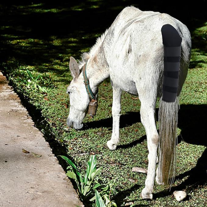 🐴🦟 Copricoda Protettivo Antimosche per Cavalli - Stop a Prurito e Crini Spezzati!