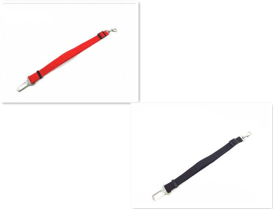 Cintura di Sicurezza Regolabile per Cani in Auto con Guinzaglio di Contenimento