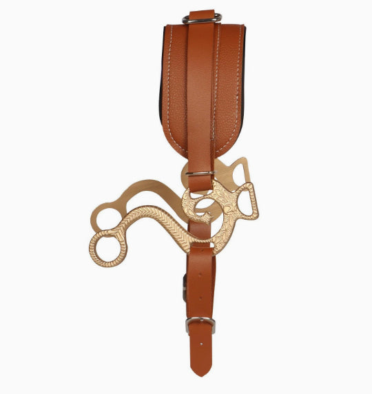 🐴🏆 Capezza da Addestramento in Vero Cuoio - Robustezza Tattica ed Eleganza Tradizionale
