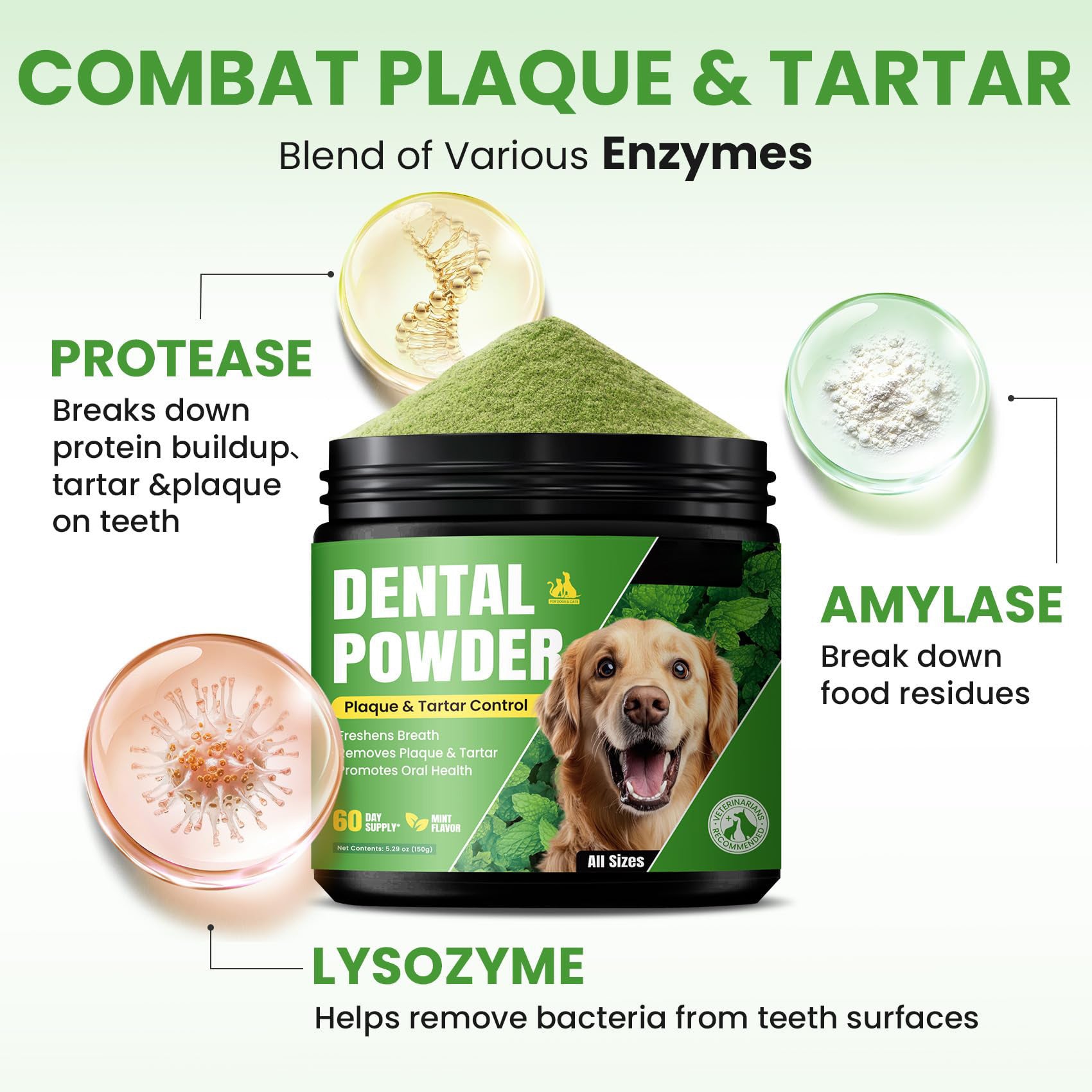 SmileFresh: Dental Power. Polvere Dentale Enzimatica con Probiotici