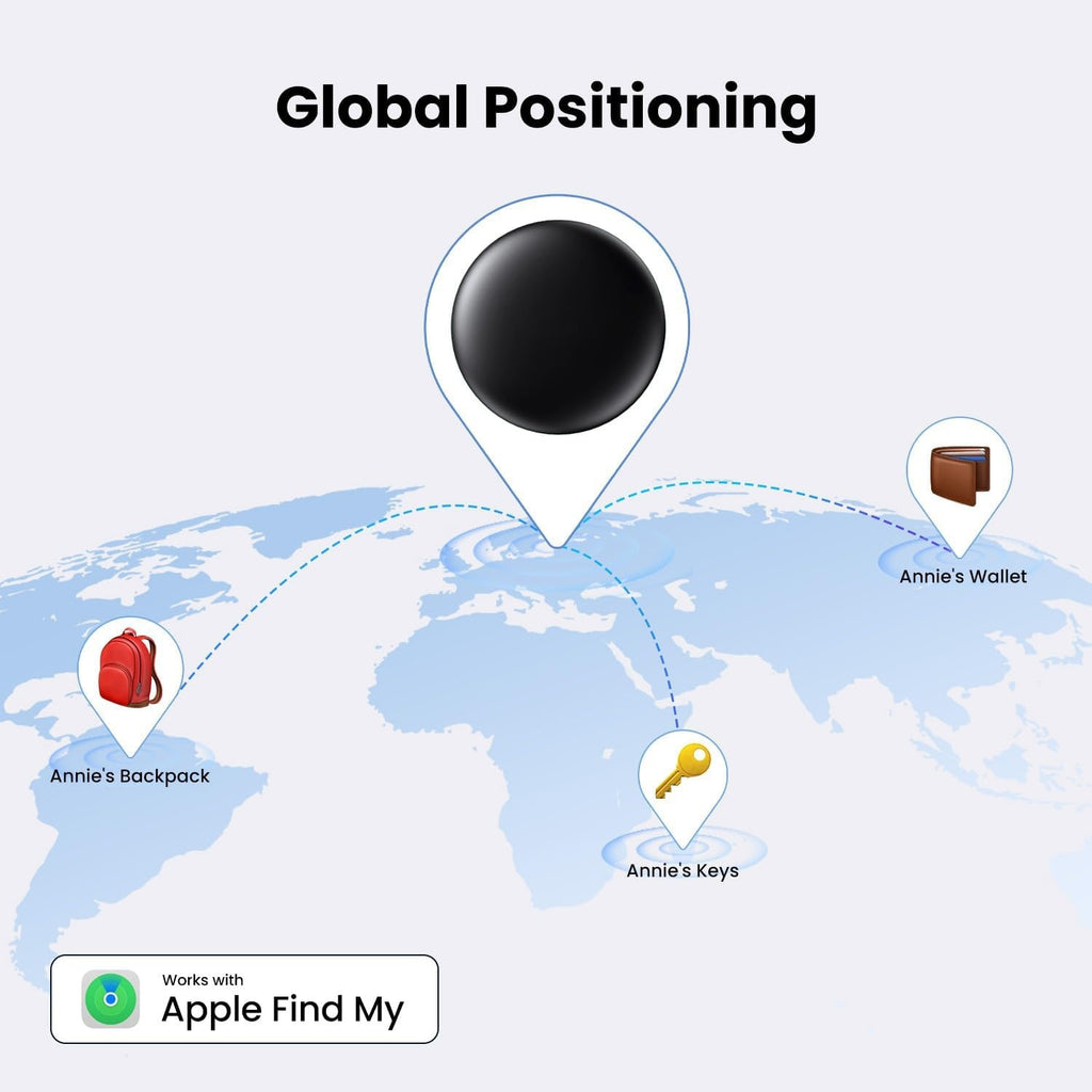 🍏📍 Smart Pet Tracker compatibile con Apple Find My- Zero Abbonamenti!