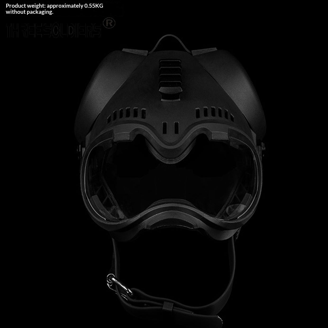 🐶🕶️ Maschera Tattica K9 con Occhiali Protettivi - Equipaggiamento d'Élite per Esploratori!