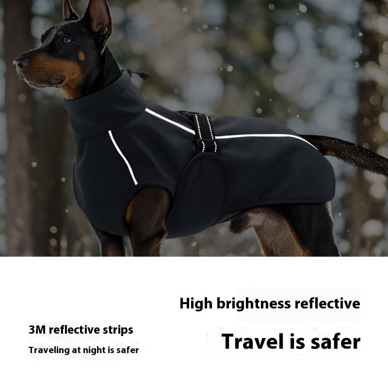Cappotto "WinterShield" in Morbido Pile: Calore Avvolgente, Libertà di Movimento e Zero Freddo ❄️🐕