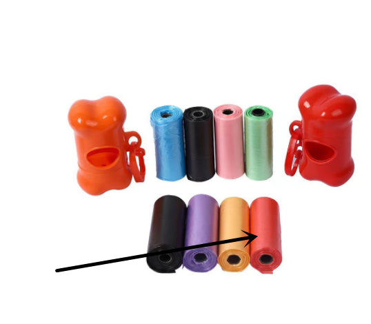 🐾 Dispenser Porta Sacchetti Igienici Colorato: Passeggiate Pulite e Senza Pensieri! 🐶