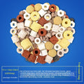 💧🛡️ Mix Materiale Filtrante Biologico Supremo per Acquario (Cannolicchi & Bio-Ring)